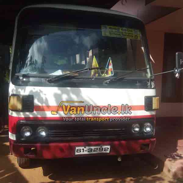 School Transport from Nivatuwa to Kegalle